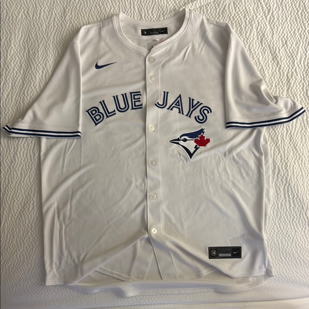 Nike White Blue Jays Baseball Jersey